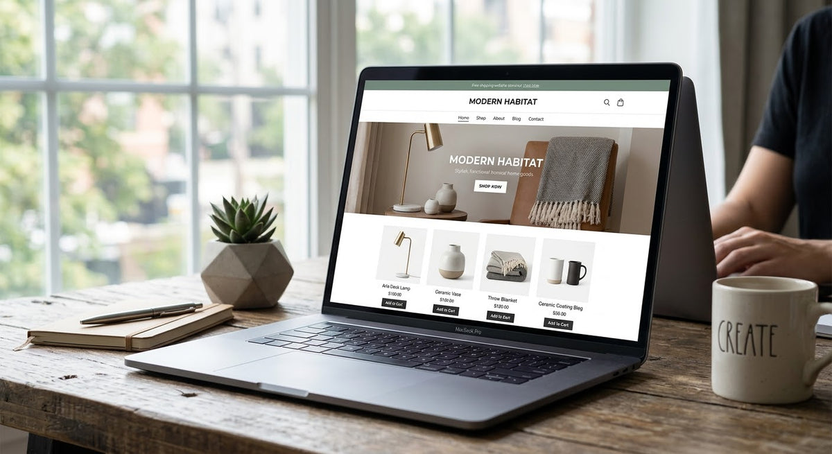 İnternetten Satışa Başlama Paketi – Anahtar Teslim Shopify Kurulumu